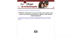 Desktop Screenshot of lamagiedelareconquete.com